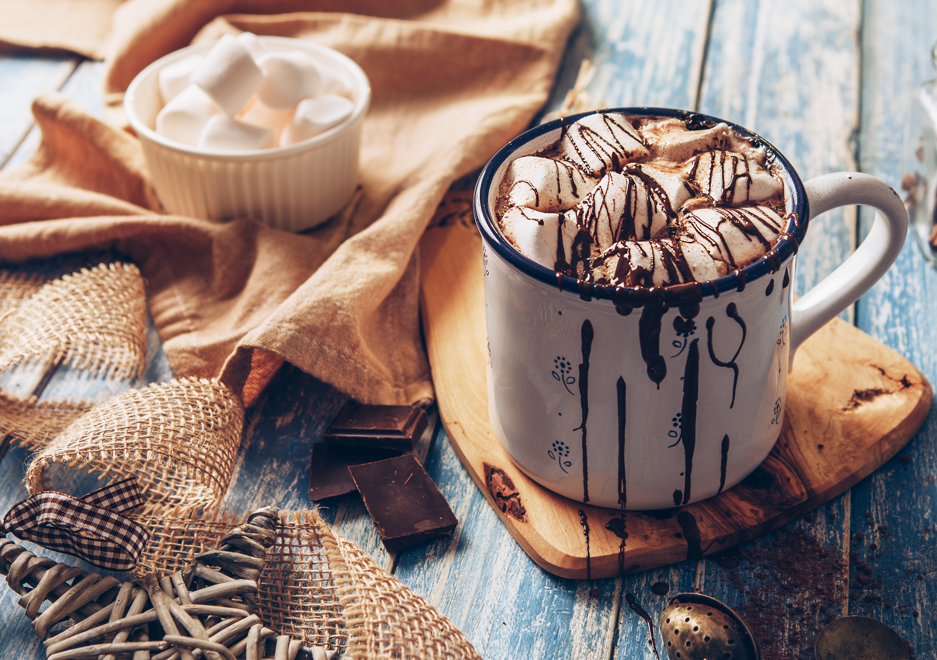 Recette chocolat chaud à la guimauve